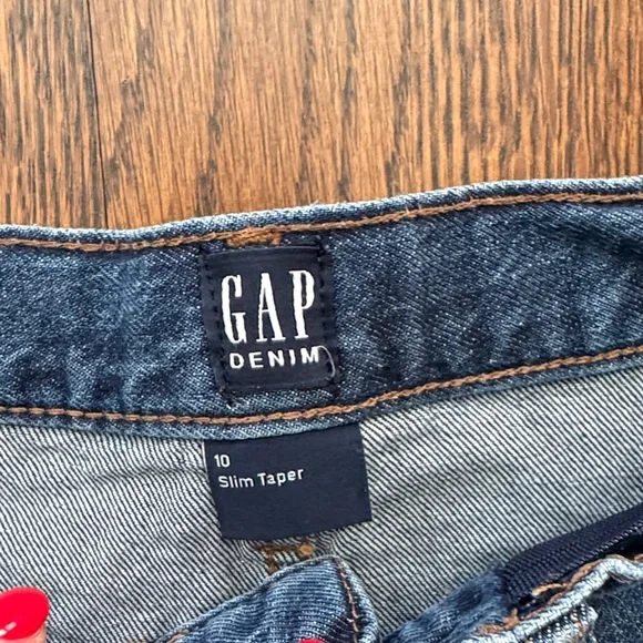 🎈🎈GAP BOYS Straight Blue Jeans - Picture 3 of 7